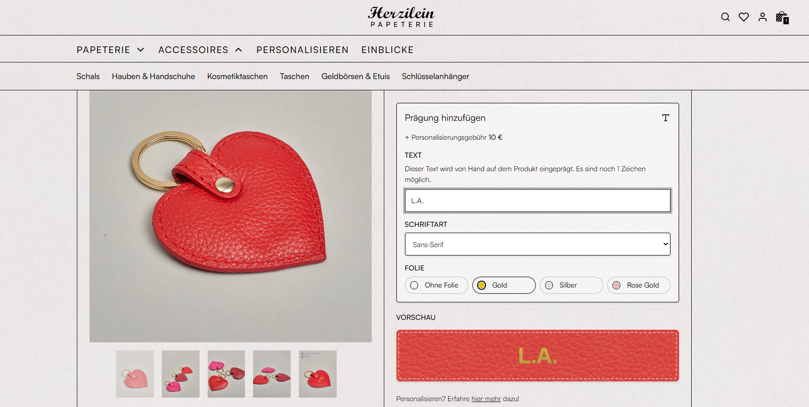 herzilein-personalisierung